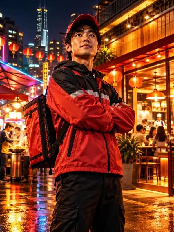 从外卖骑手到餐饮大亨封面
